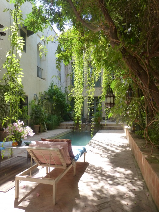 Garden of Dar Louisa, Luxury riad in Morocco