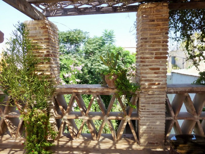 Garden of Dar Louisa, Luxury riad in Morocco