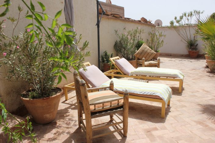 Garden of Dar Louisa, Luxury riad in Morocco