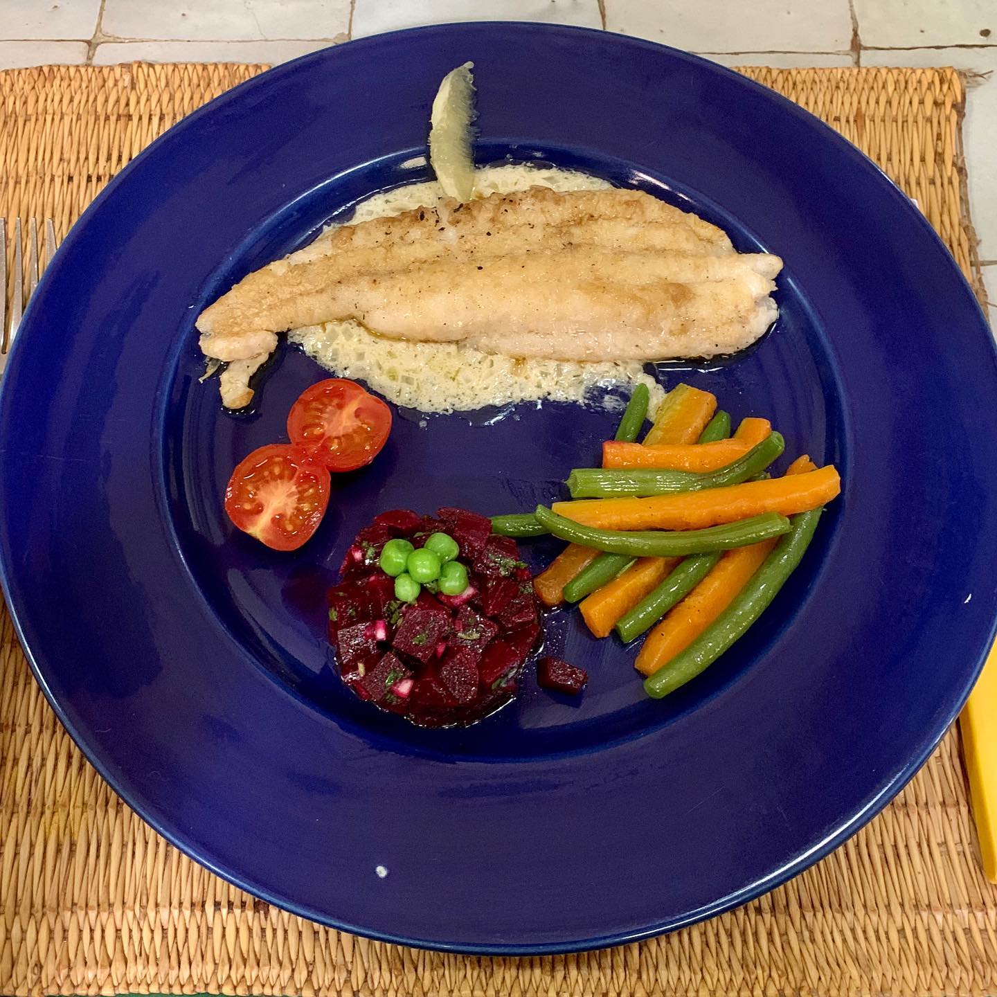 Dish prepared at Dar Louisa from the Instagram collection 2