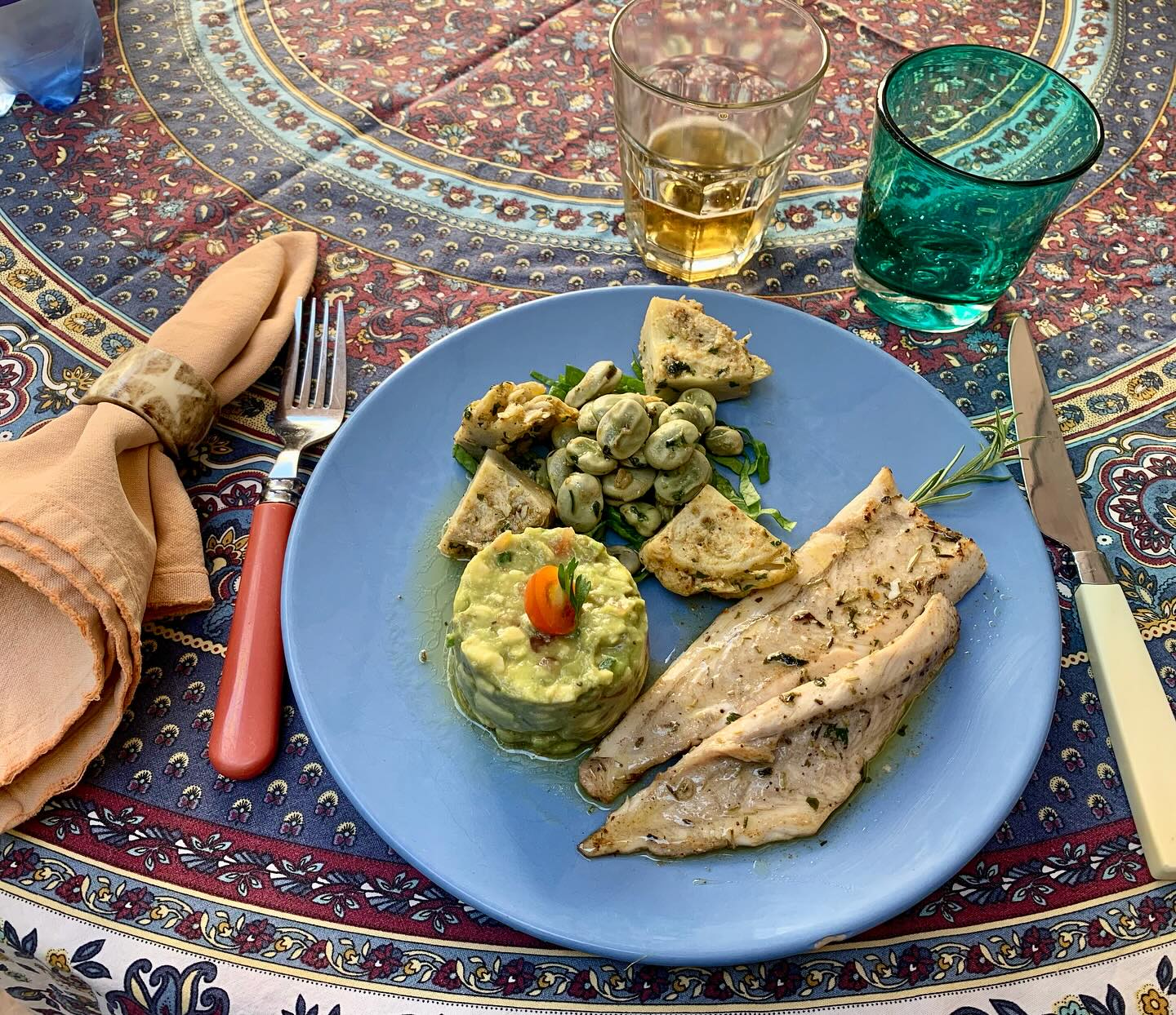 Dish prepared at Dar Louisa from the Instagram collection 8