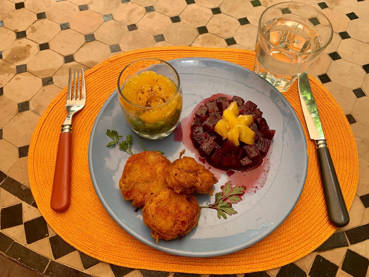 Dish prepared at Dar Louisa from the Instagram collection 17