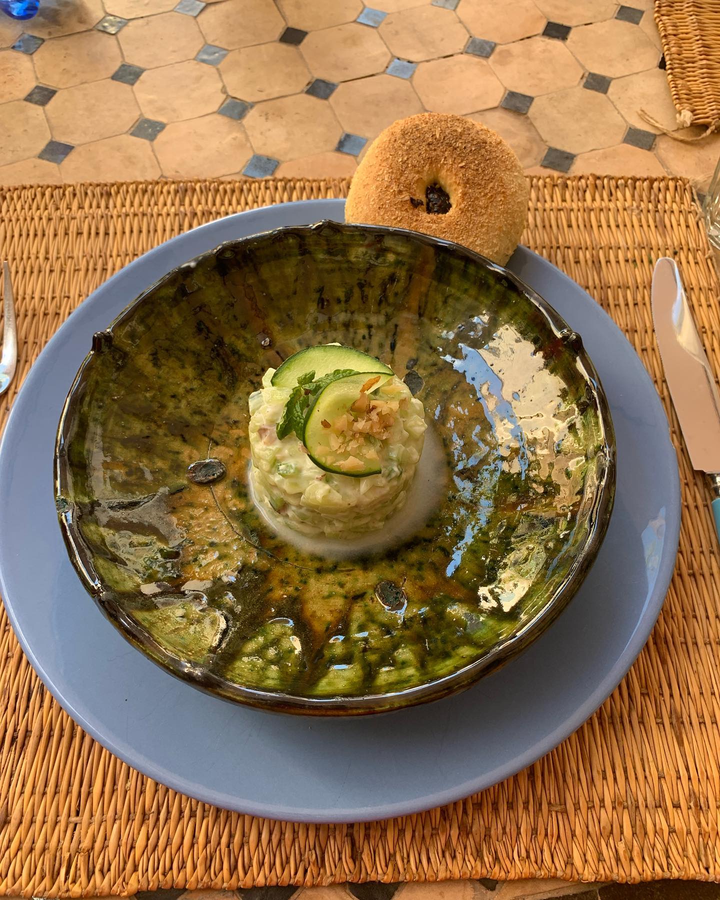 Dish prepared at Dar Louisa from the Instagram collection 20
