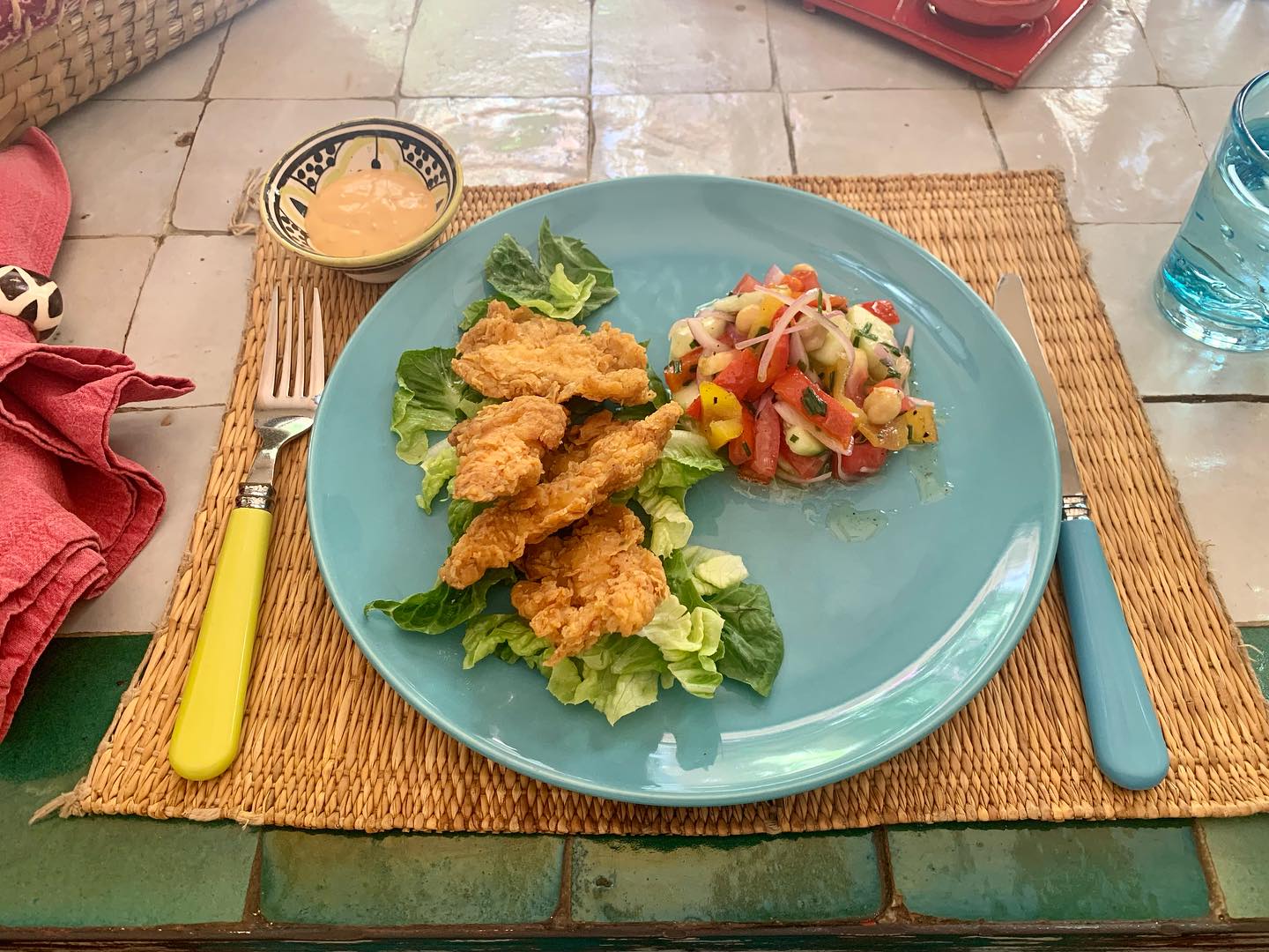Dish prepared at Dar Louisa from the Instagram collection 22
