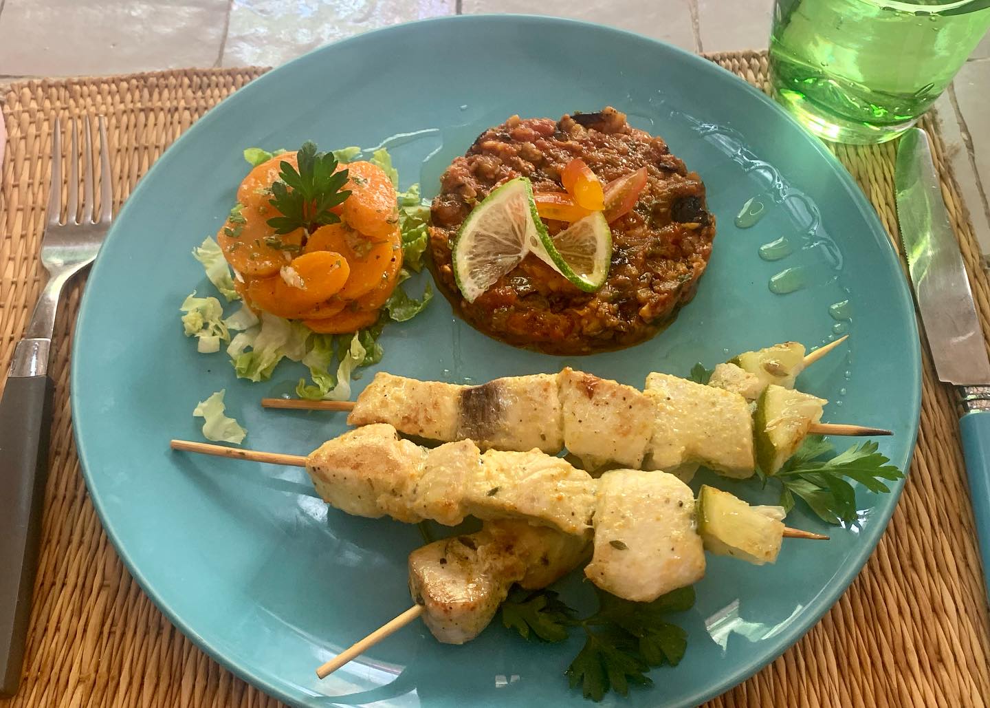 Dish prepared at Dar Louisa from the Instagram collection 26