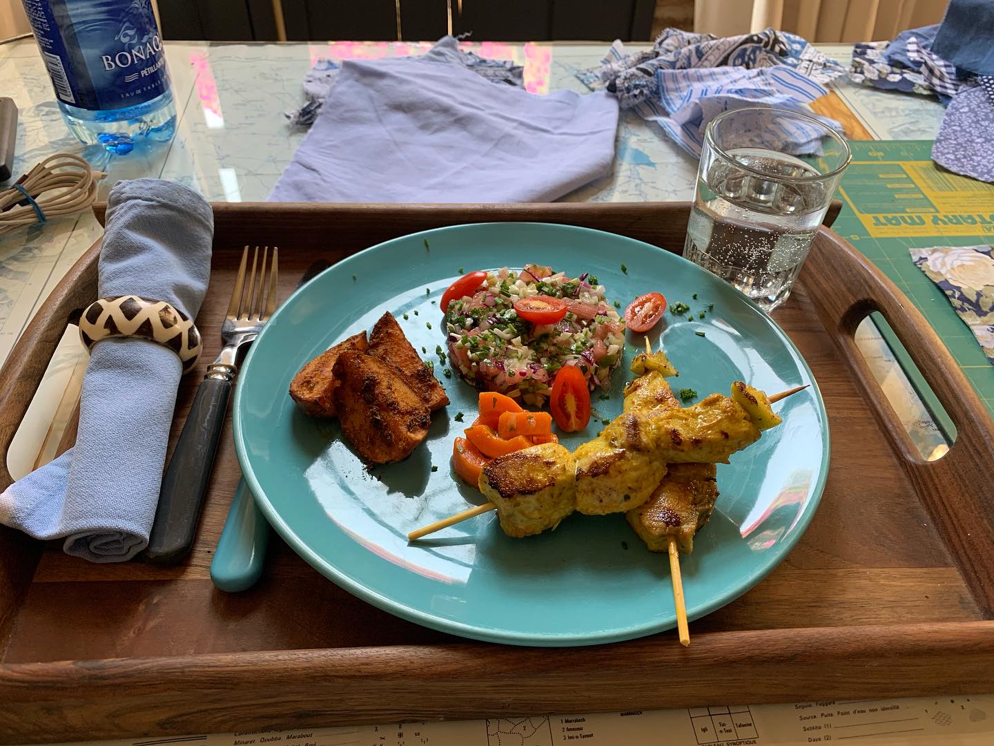 Dish prepared at Dar Louisa from the Instagram collection 28