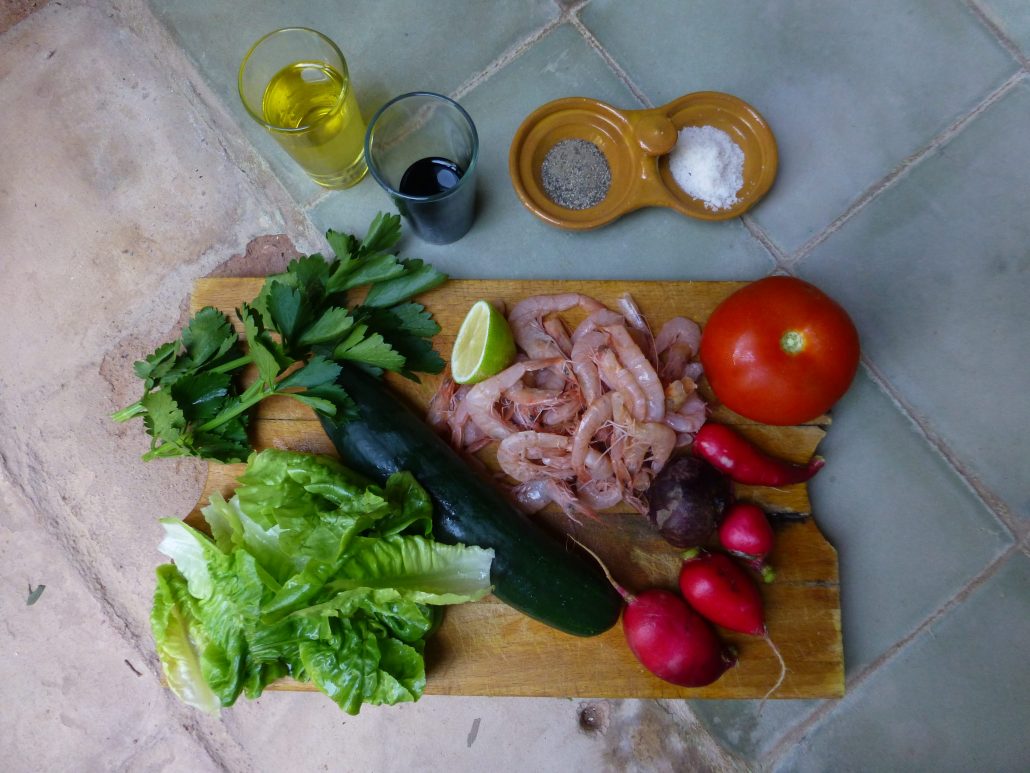 Food prepared at Dar Louisa archive photograph 11