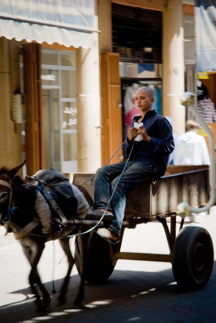 A calèche ride in Taroudant